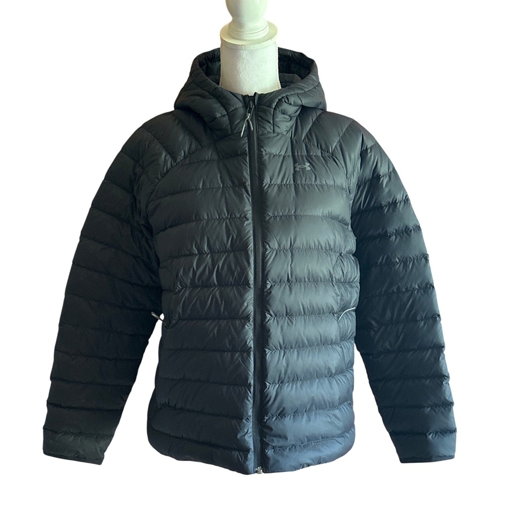 Under Armour Storm Down Jacket, black, medium, minimalist, packable, sporty